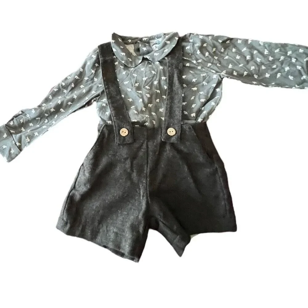 Lalulen Suspender outfit